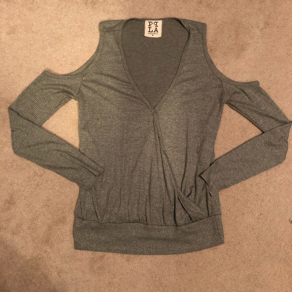PPLA Cold Shoulder Top
